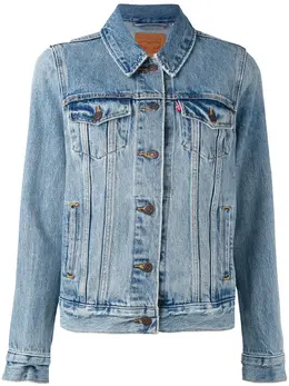 Levi's: Голубая куртка  Trucker