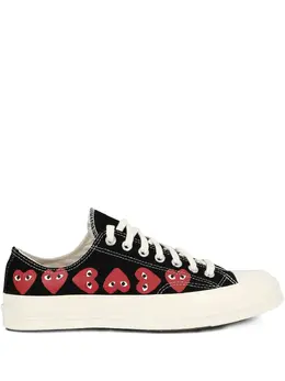Comme Des Garçons Play: Чёрные кроссовки  Heart