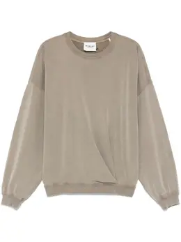 ISABEL MARANT: Свитшот цвета хаки 