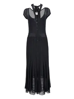 CHANEL Pre-Owned: Плиссированная юбка 