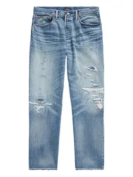 Polo Ralph Lauren: Рваные джинсы 