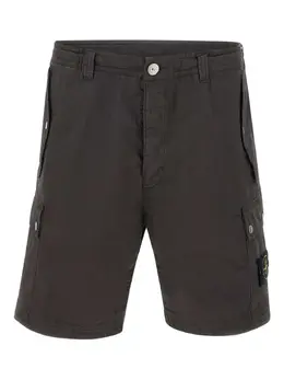 Stone Island: Тёмные шорты 