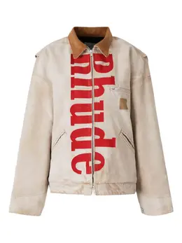RHUDE: Бежевая куртка 