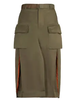 sacai: Юбка с карманами 