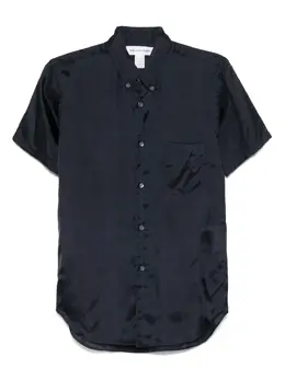 Comme Des Garçons Shirt: Атласная рубашка 