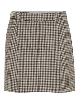 Brunello Cucinelli: Юбка из фланели 