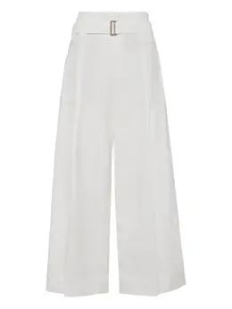 Brunello Cucinelli: Белые брюки 