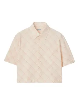 Burberry: Хлопковая рубашка 