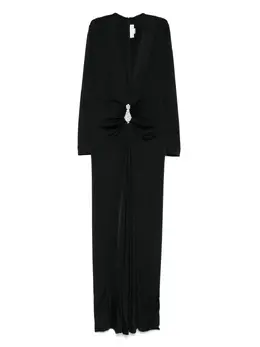 Victoria Beckham: Длинное платье 