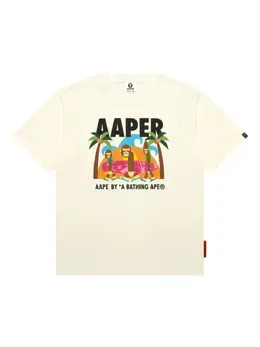 AAPE BY *A BATHING APE®: Футболка с принтом 