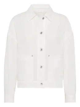Brunello Cucinelli: Белая куртка  Monili