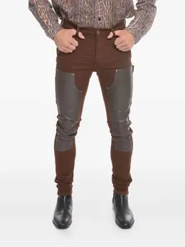 AMIRI: Коричневые джинсы 