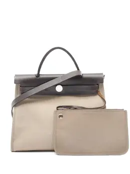 Hermès Pre-Owned: Бежевая сумка 