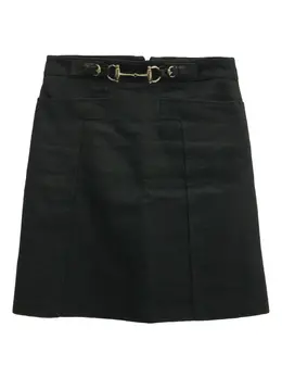 Gucci Pre-Owned: Чёрная юбка 