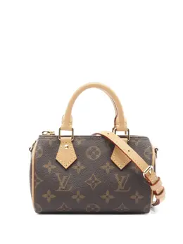 Louis Vuitton Pre-Owned: Коричневая сумка 