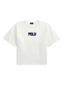 Polo Ralph Lauren: Белая футболка 