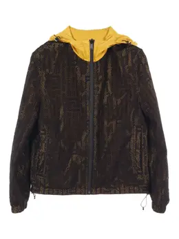 Fendi Pre-Owned: Куртка в сетку 