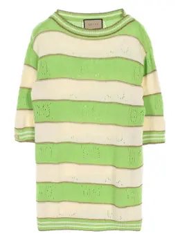Gucci Pre-Owned: Свитер в полоску 