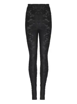 Balmain: Чёрные легинсы 