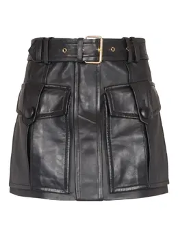 Balmain: Чёрная юбка 