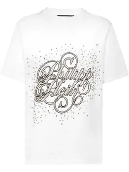 Philipp Plein: Футболка  Crystal со стразами