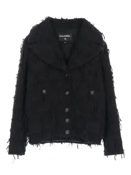 CHANEL Pre-Owned: Твидовая куртка 