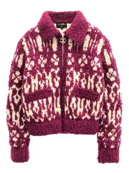 CHANEL Pre-Owned: Трикотажная куртка 