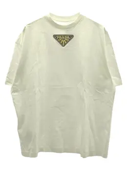 Prada Pre-Owned: Белая футболка 