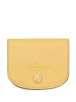 Longchamp: Жёлтый картхолдер 