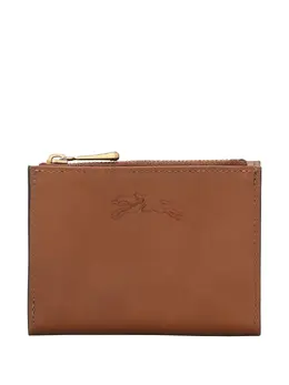Longchamp: Коричневый кошелёк 