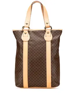 Céline Pre-Owned: Коричневая сумка-шоппер 