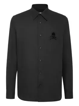 Philipp Plein: Чёрная рубашка  Skull
