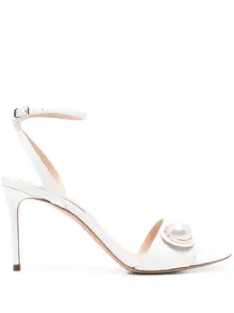Casadei: Белые сандалии 