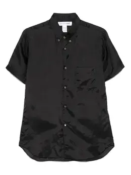 Comme Des Garçons Shirt: Атласная рубашка 