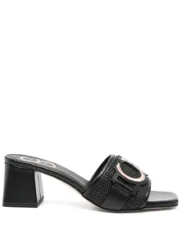 Casadei: Чёрные босоножки 