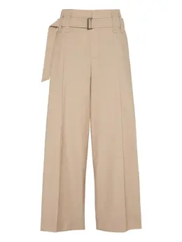 Brunello Cucinelli: Коричневые брюки 