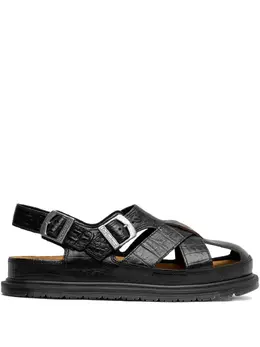Dr. Martens: Чёрные сандалии 