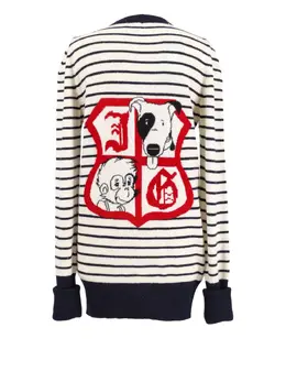 John Galliano Pre-Owned: Кардиган в полоску 