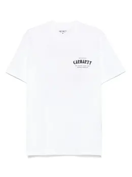 Carhartt WIP: Белая футболка 