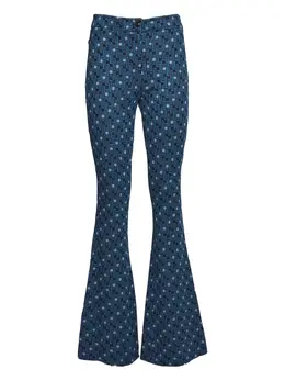 DVF Diane von Furstenberg: Брюки с принтом 
