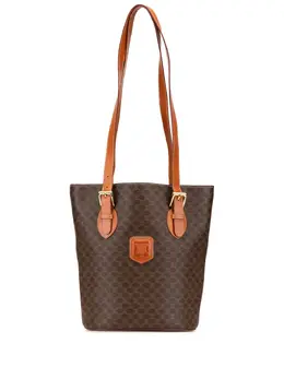 Céline Pre-Owned: Коричневая сумка-шоппер 