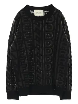Fendi Pre-Owned: Чёрный свитер 