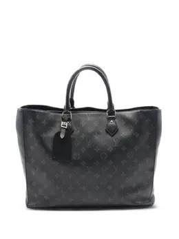 Louis Vuitton Pre-Owned: Чёрная сумка 