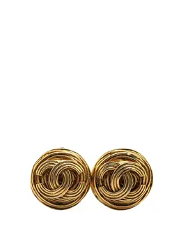 CHANEL Pre-Owned: Серьги 