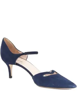 Giorgio Armani Pre-Owned: Синие туфли 