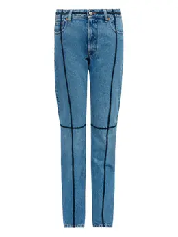 MM6 Maison Margiela: Голубые джинсы 