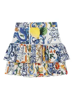 Dolce & Gabbana Pre-Owned: Юбка с принтом 