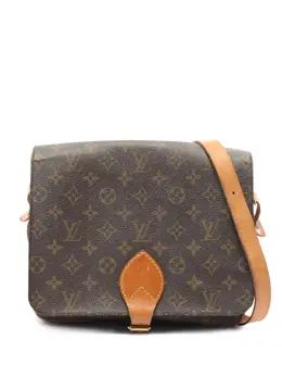 Louis Vuitton Pre-Owned: Коричневая сумка 