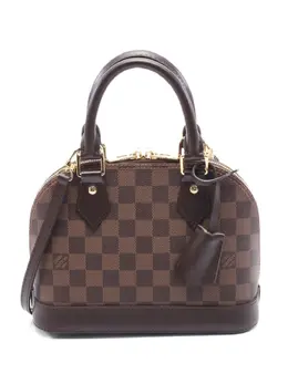 Louis Vuitton Pre-Owned: Коричневая сумка 