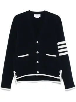 Thom Browne: Кардиган  4-Bar в полоску